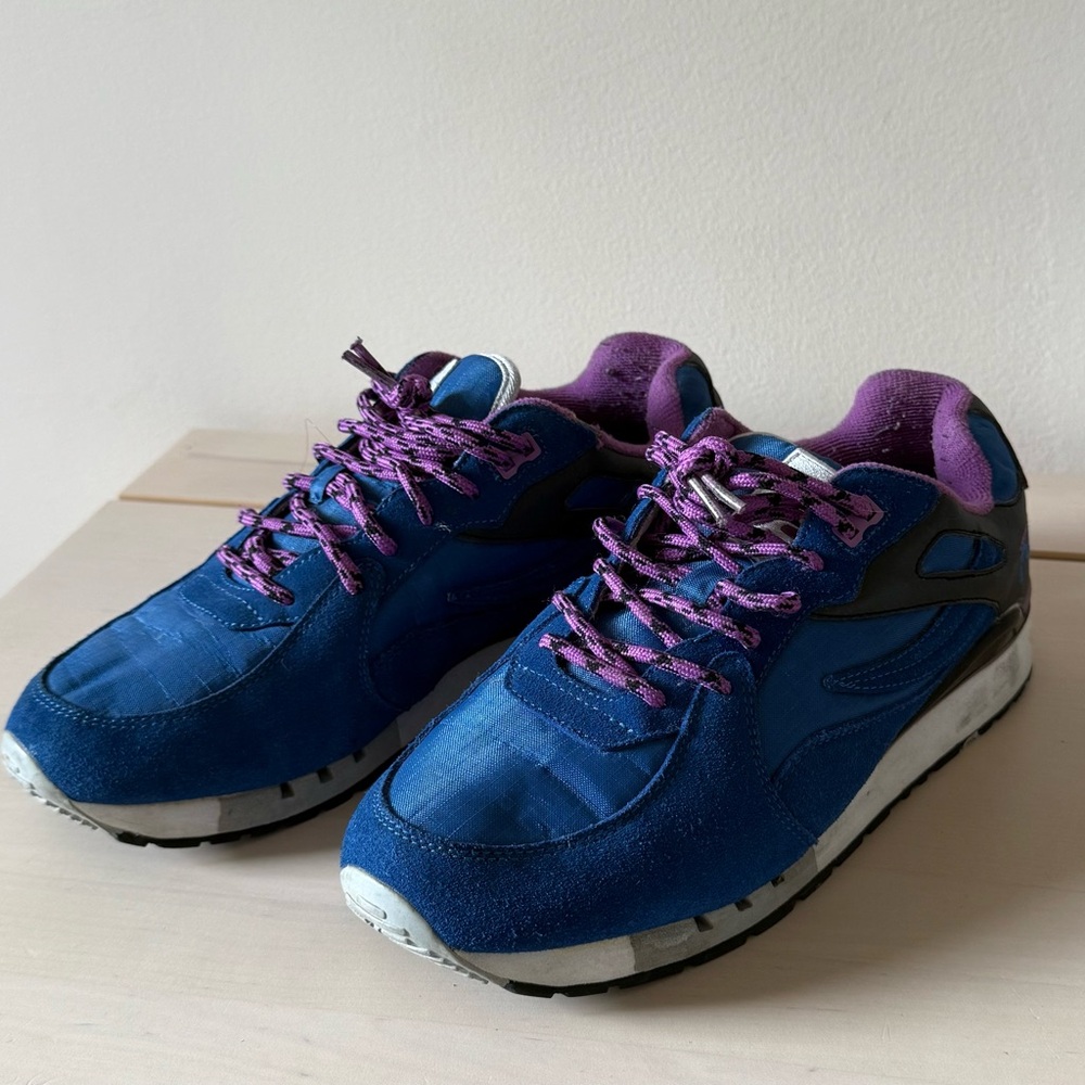 Purple and Blue Fila Overpass 93 Sneakers size Eu 41